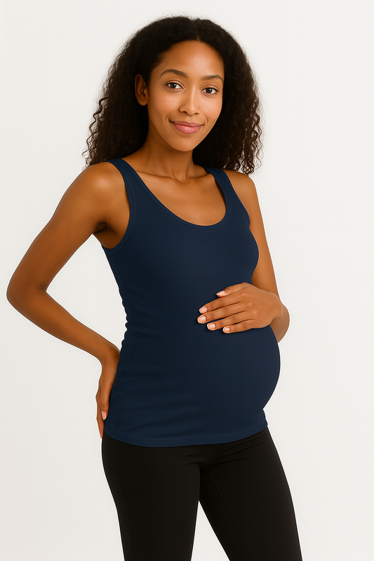 SJ Essential Long Tank - Navy